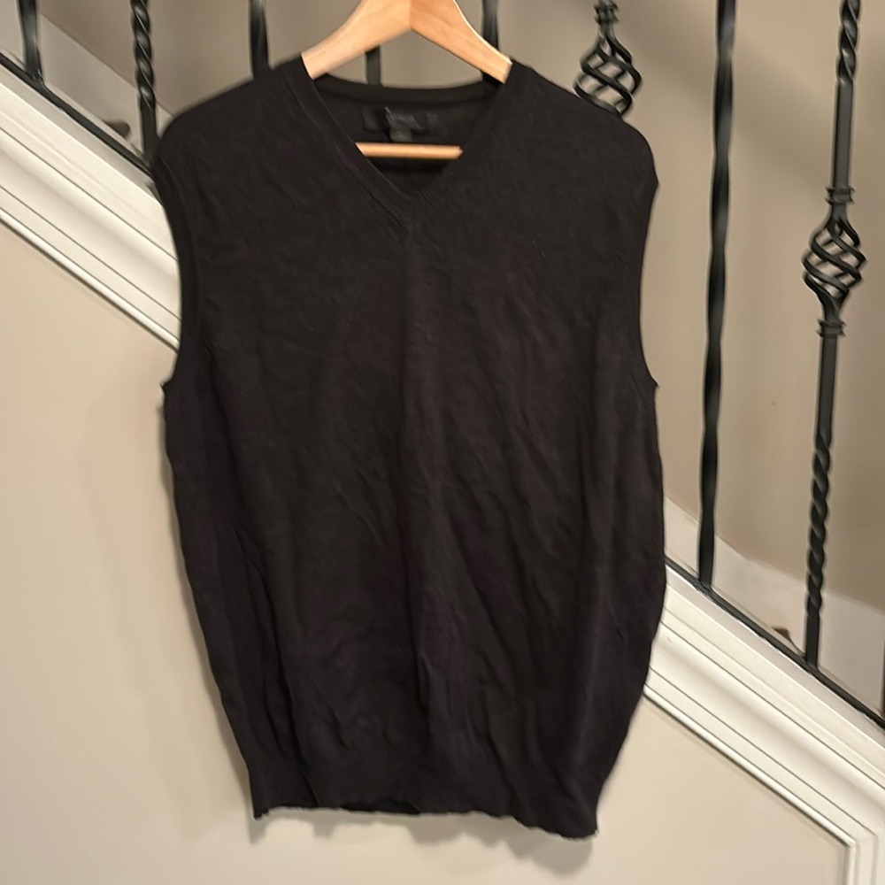 Express Dark grey sweater vest XL never worn